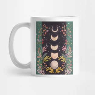 Floral Moon Mug